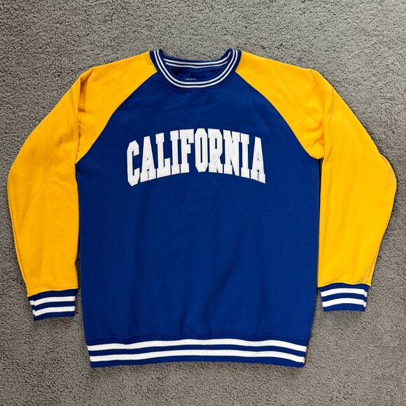 New York Popular Other - California Blue and Gold Embroidered Sweatshirt - Men's Size L - NY Popular -CAL